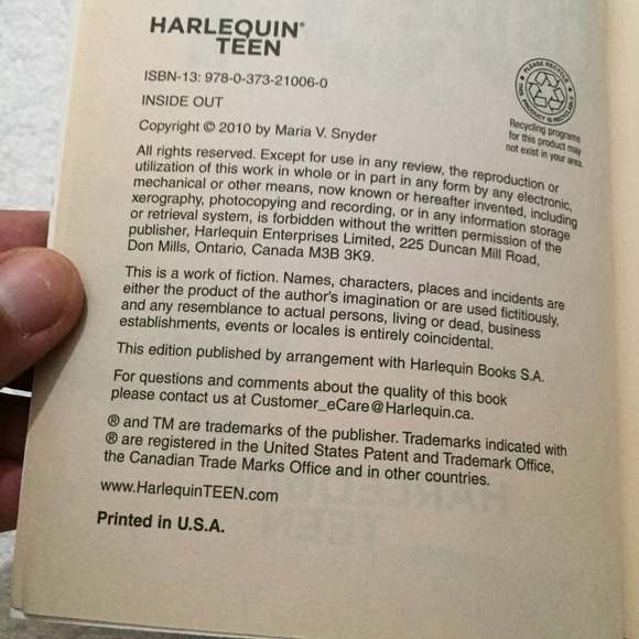 Inside Out - Paperback Book - Picture 2 of 6